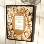 1929 Philadelphia Athletics Team Poster